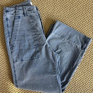 Women's Velvet brand Blue Wide-leg Pant